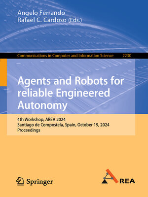 cover image of Agents and Robots for reliable Engineered Autonomy